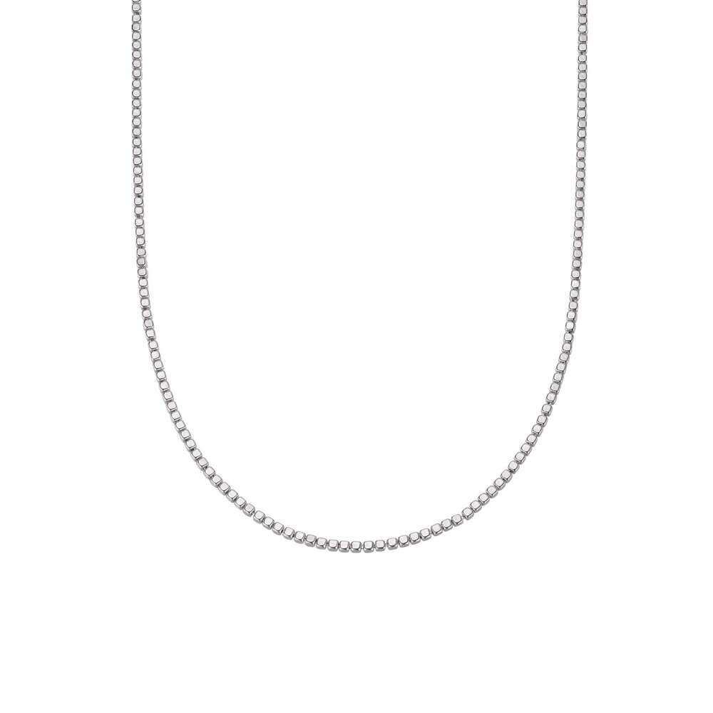 Daisy London Silver Thin Beaded Necklace - MococoDaisy LondonRN02_SLVNecklaces