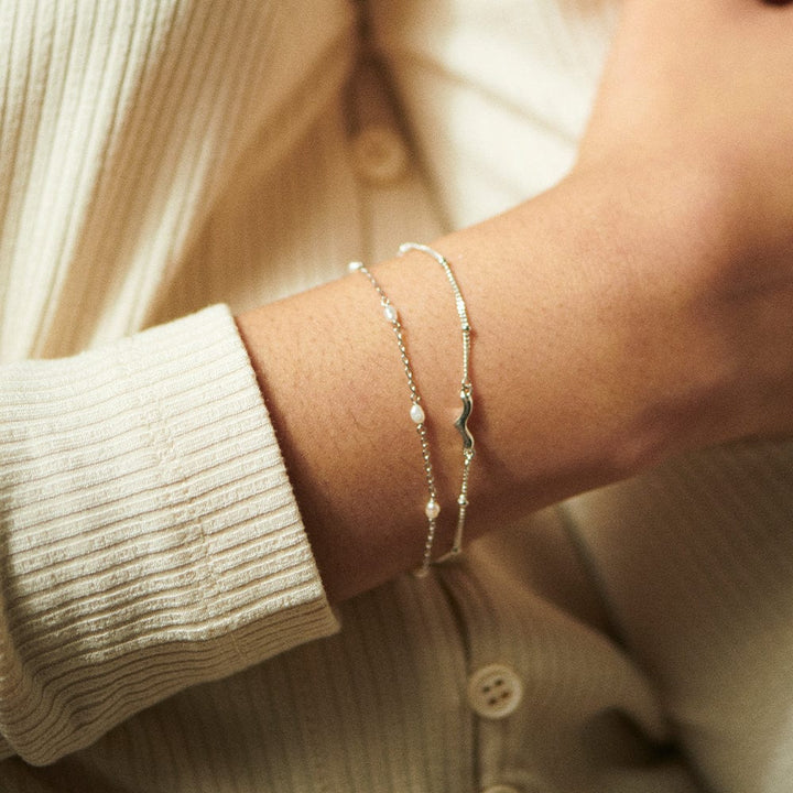 Daisy London Silver Treasures Seed Pearl Chain Bracelet - MococoDaisy LondonTBR03_SLVBracelets
