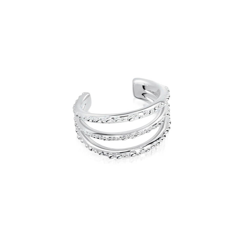 Daisy London Silver Triple Ear Cuff - MococoDaisy LondonCF01_SLVEarrings