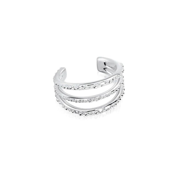 Daisy London Silver Triple Ear Cuff - MococoDaisy LondonCF01_SLVEarrings