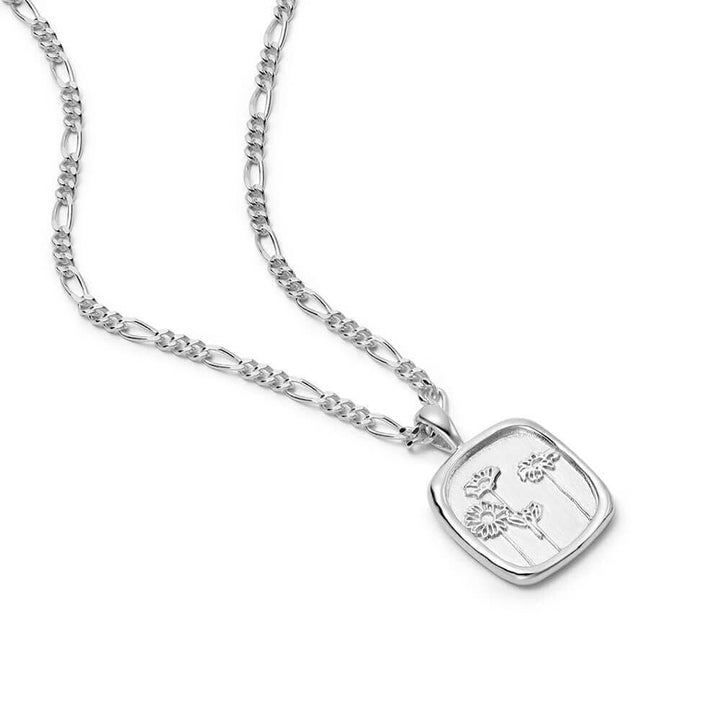 Daisy London Silver Wild Daisies Flower Necklace - MococoDaisy LondonFN08_SLVNecklaces