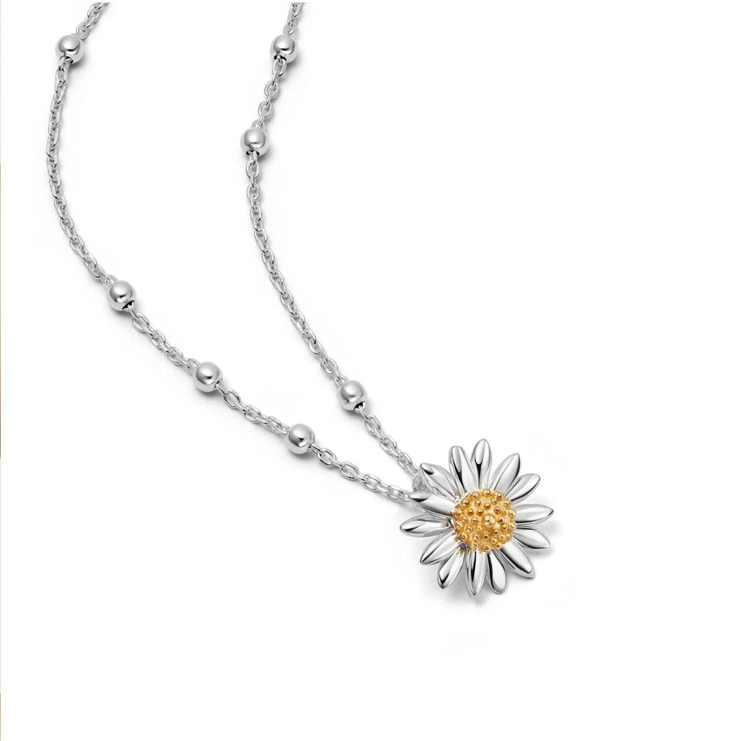 Daisy London Sterling Silver 10mm Daisy Necklace - MococoDaisy LondonN2001_SLV5055379311238Necklaces