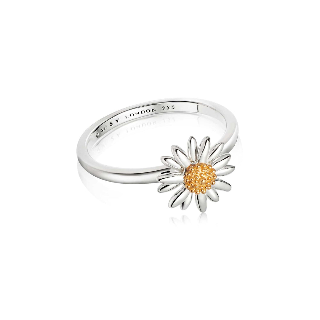 Daisy London Sterling Silver 10mm Daisy Ring - MococoDaisy LondonSR512_SLV_S5055379311597Rings