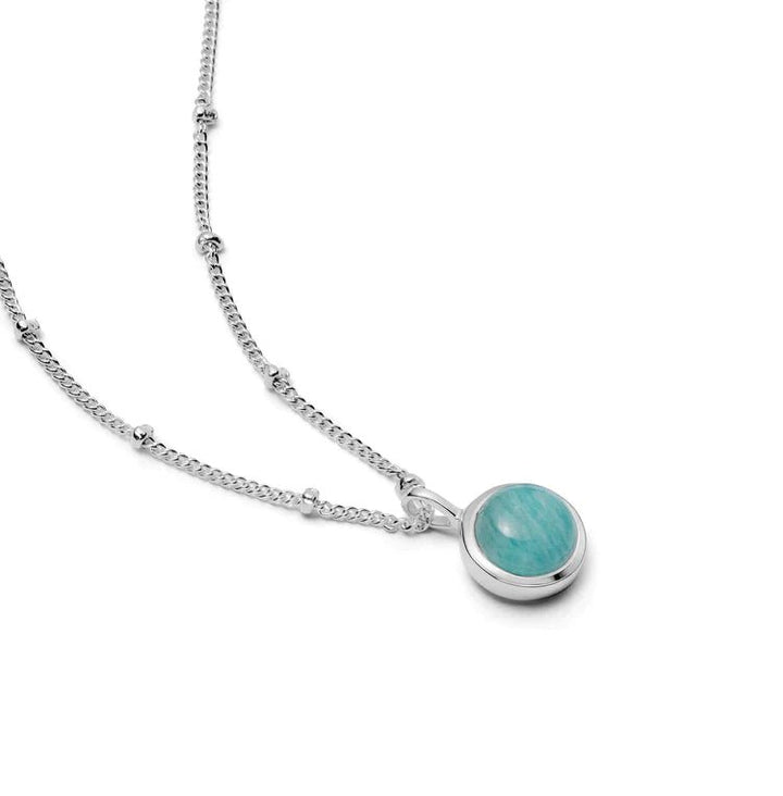 Daisy London Sterling Silver Amazonite Healing Necklace - MococoDaisy LondonHN2003_SLV5056104102800Necklaces