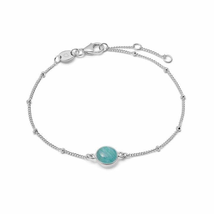 Daisy London Sterling Silver Amazonite Healing Stone Bracelet - MococoDaisy LondonHBR1003_SLV5056104103180Bracelets