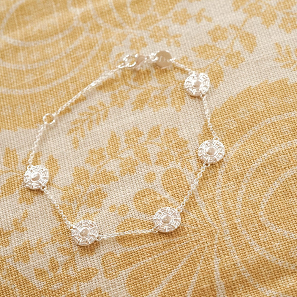 Daisy London Sterling Silver Apollo Amulet Bracelet 2