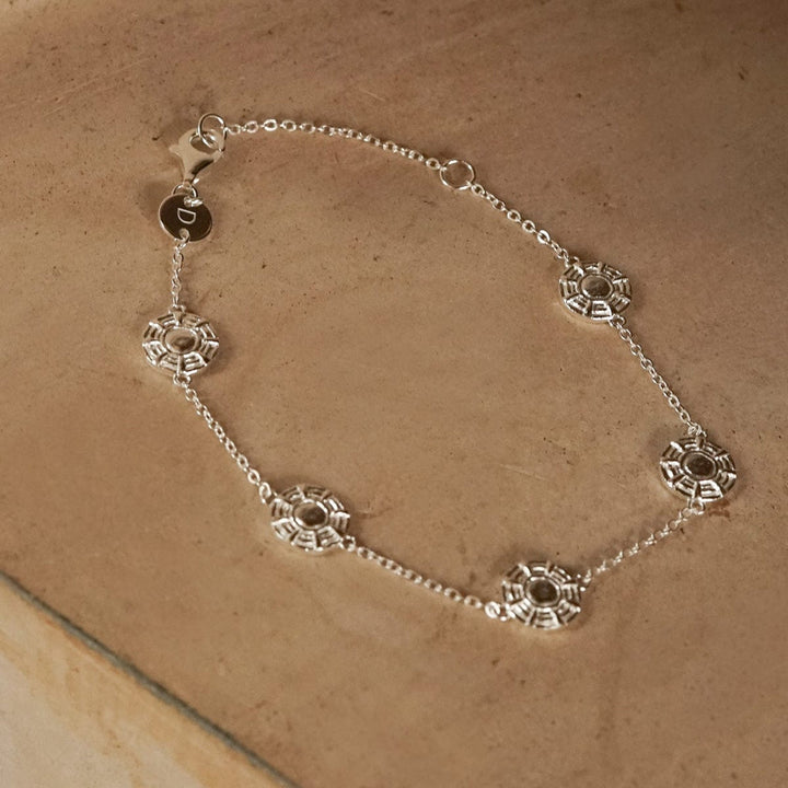 Daisy London Sterling Silver Apollo Amulet Bracelet 4