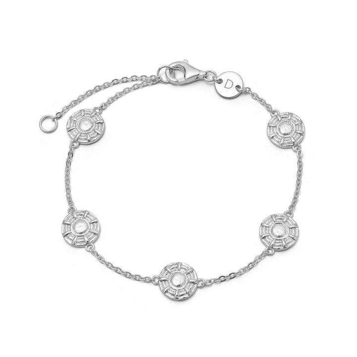 Daisy London Sterling Silver Apollo Amulet Bracelet 