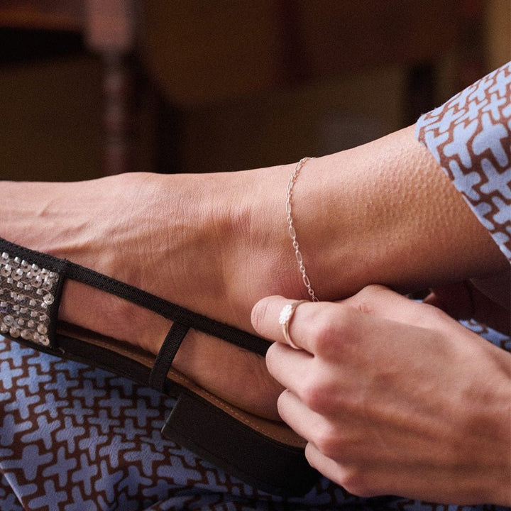 Daisy London Sterling Silver Apollo Chain Anklet - MococoDaisy LondonRSA01_SLV5056104133958Anklets