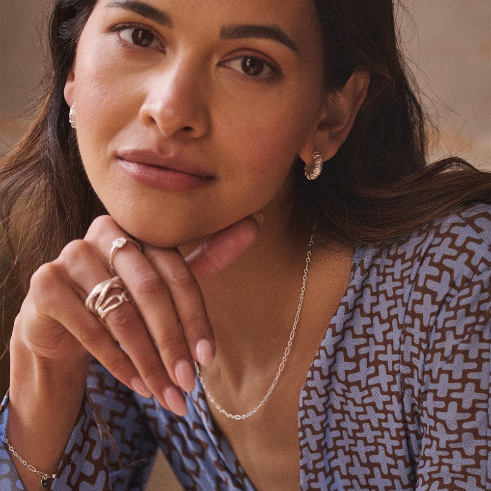 Daisy London Sterling Silver Apollo Chain Bracelet 3