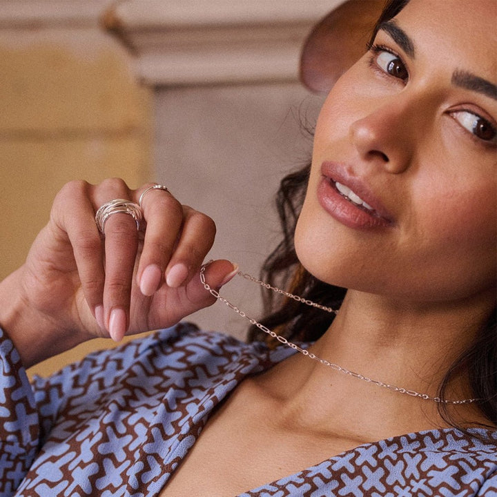 Daisy London Sterling Silver Apollo Chain Necklace - MococoDaisy LondonRSN02_SLV5056104134030Necklace