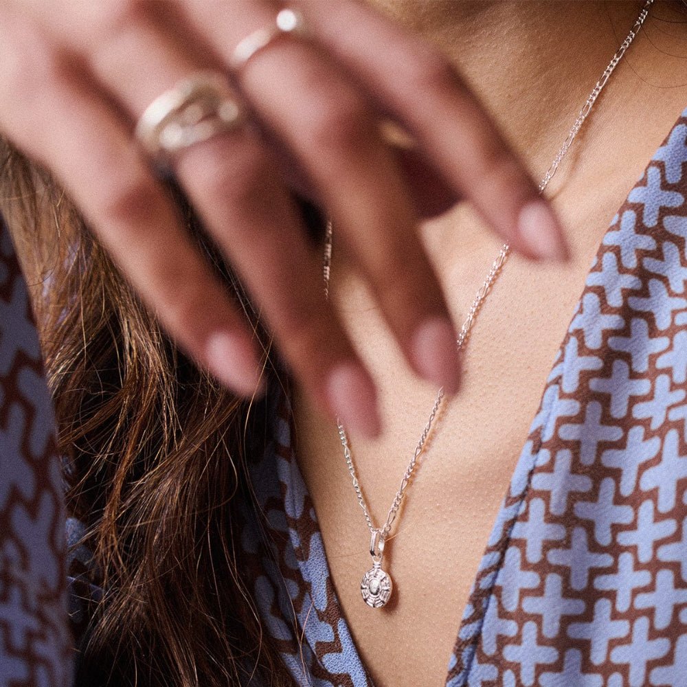 Daisy London Sterling Silver Apollo Pendant Necklace - MococoDaisy LondonRSN01_SLV5056104133613Necklace