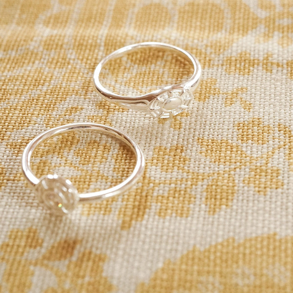 Daisy London Sterling Silver Apollo Signet Ring 2