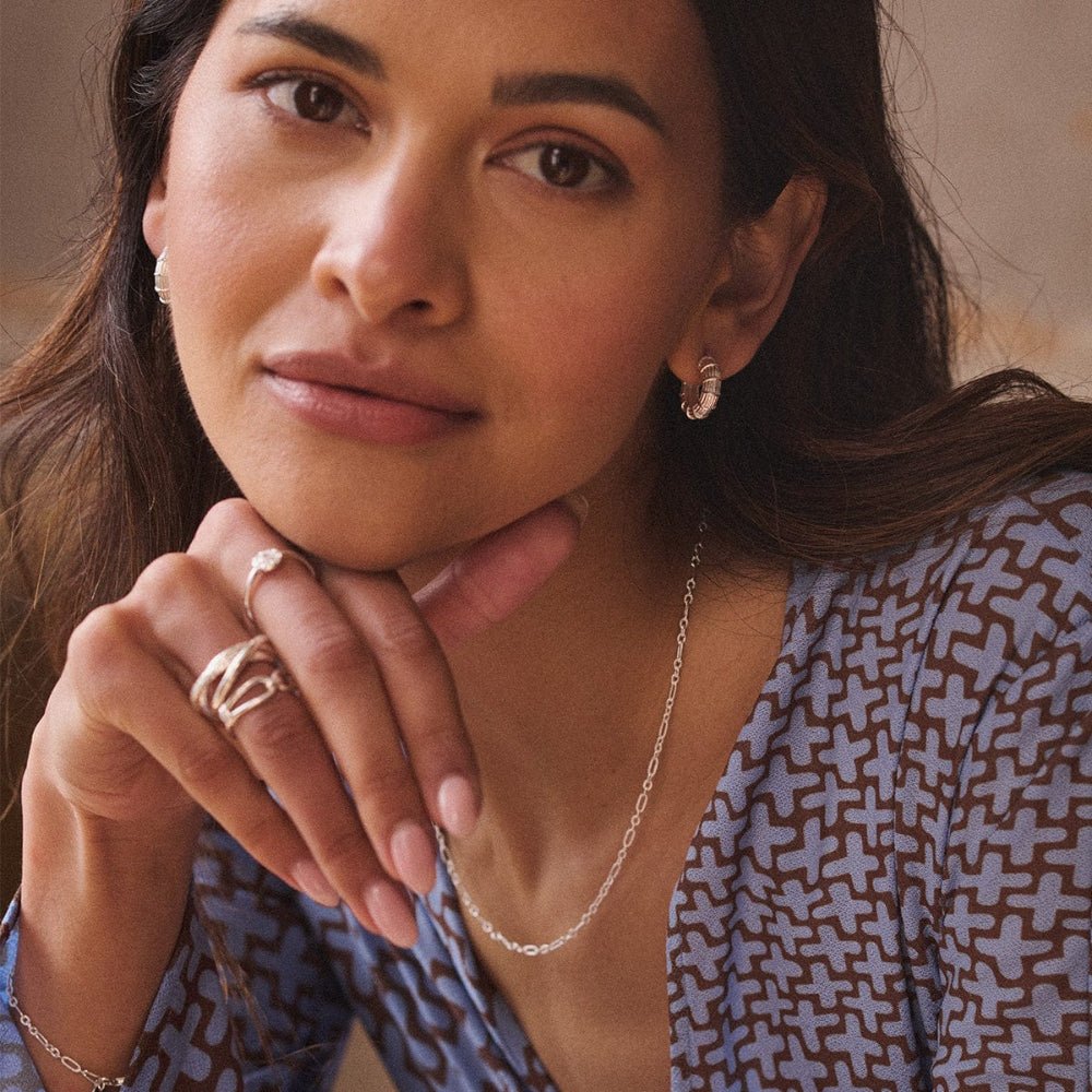 Daisy London Sterling Silver Apollo Sparkle Ring - MococoDaisy LondonRR01_SLV_XS5056104133835Rings