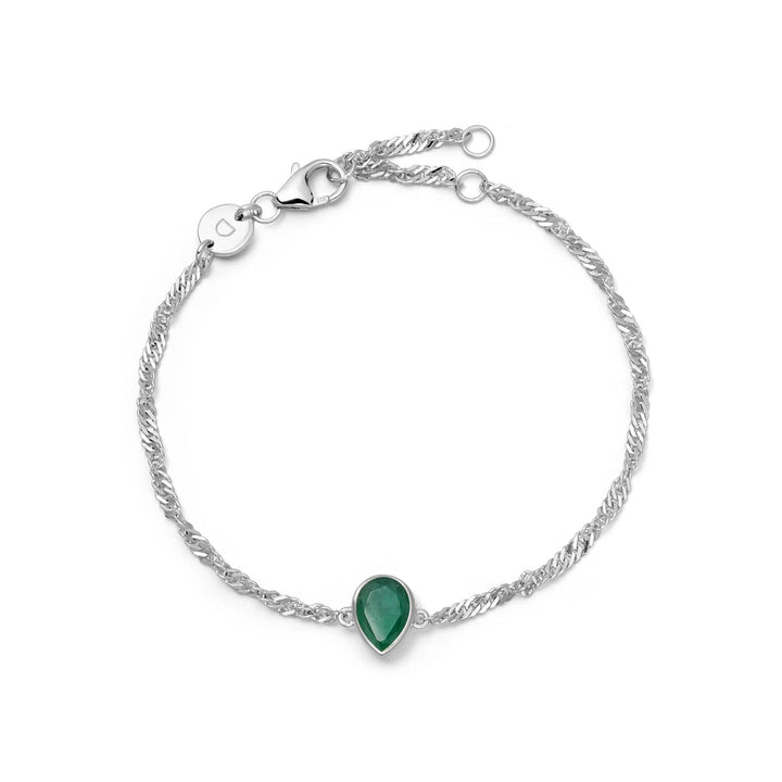 Daisy London Sterling Silver Birthstone Charm Bracelet - MococoDaisy LondonBSBR14_SLV5056104138892Bracelets