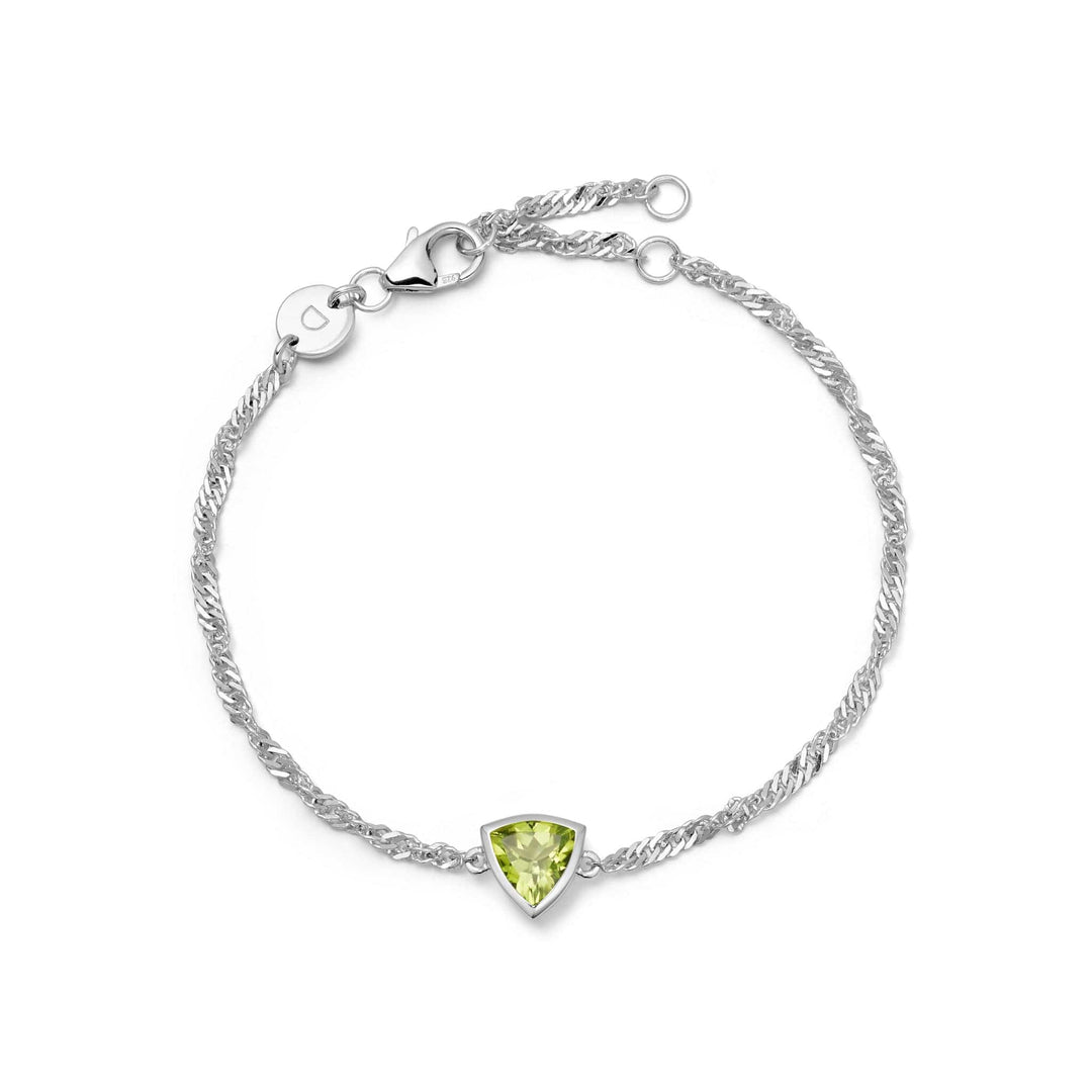 Daisy London Sterling Silver Birthstone Charm Bracelet - MococoDaisy LondonBSBR14_SLV5056104138892Bracelets