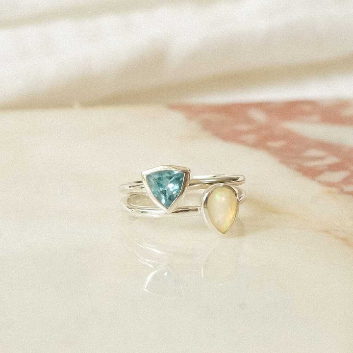 Daisy London Sterling Silver Birthstone Ring Additional Image - 10