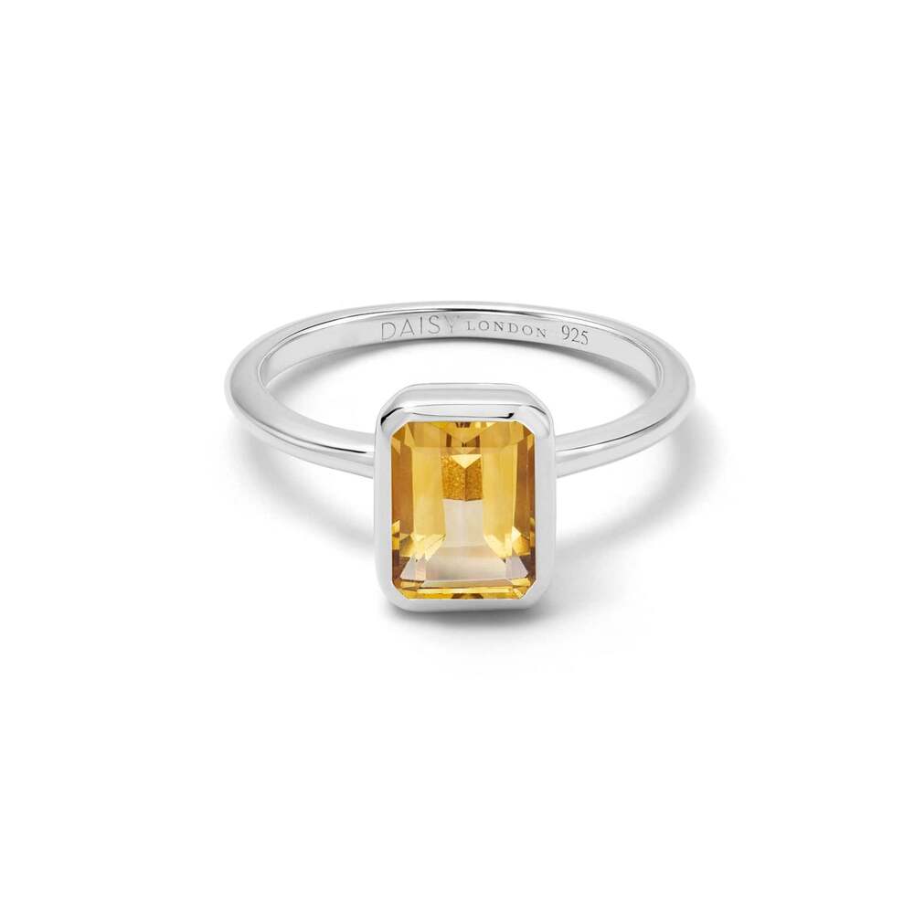 Daisy London Sterling Silver Birthstone Ring Additional Image - 12