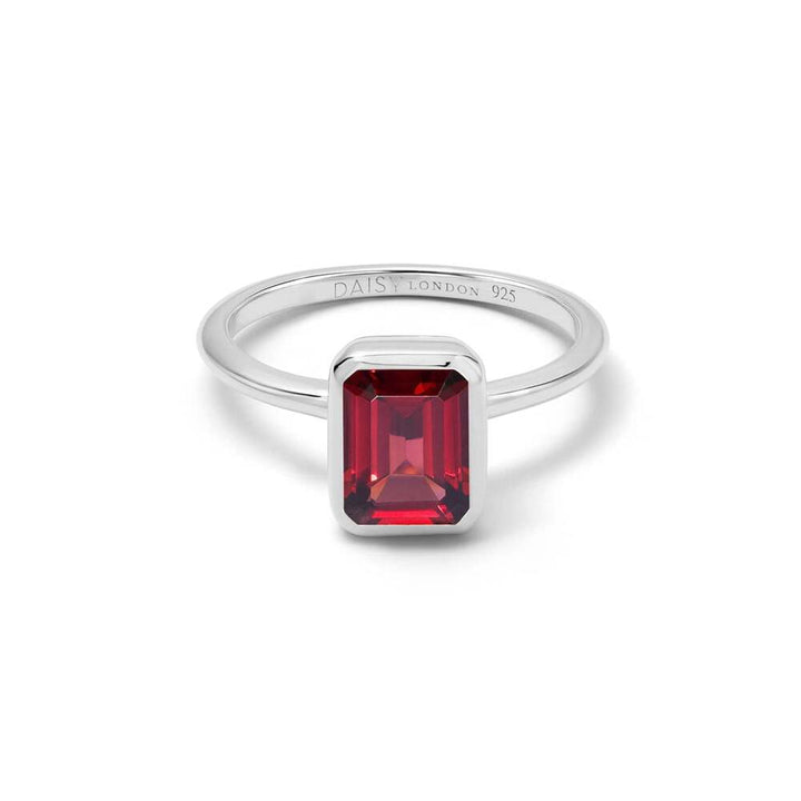 Daisy London Sterling Silver Birthstone Ring Additional Image - 18