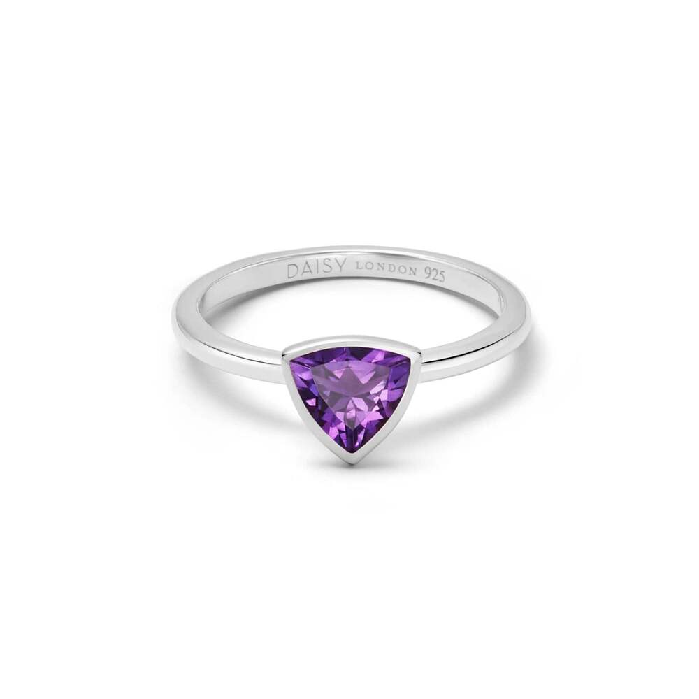 Daisy London Sterling Silver Birthstone Ring Additional Image - 22