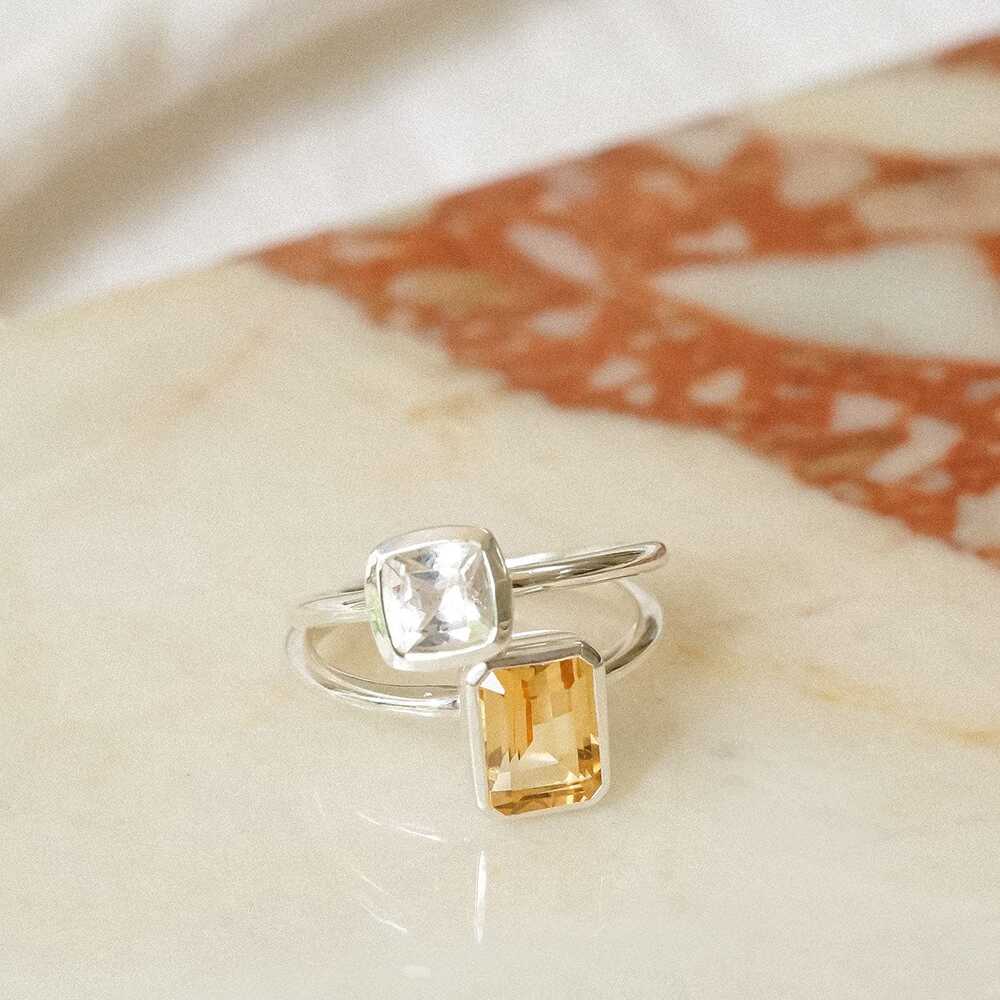 Daisy London Sterling Silver Birthstone Ring Additional Image - 30