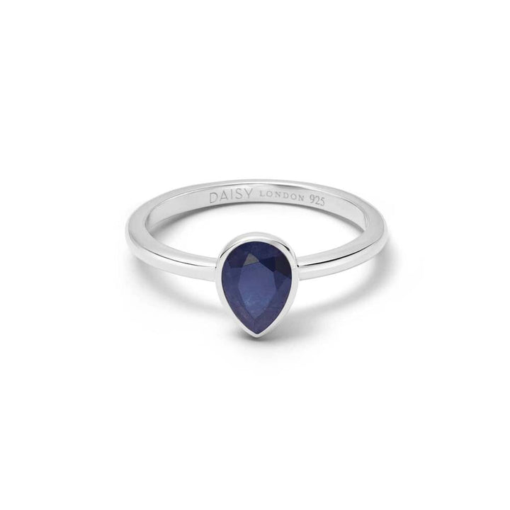 Daisy London Sterling Silver Birthstone Ring Additional Image - 4