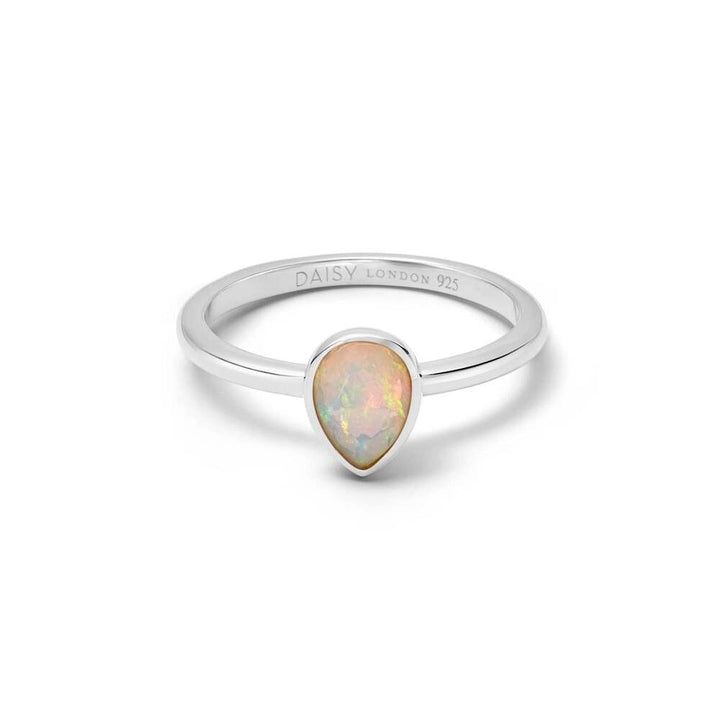 Daisy London Sterling Silver Birthstone Ring Additional Image - 8