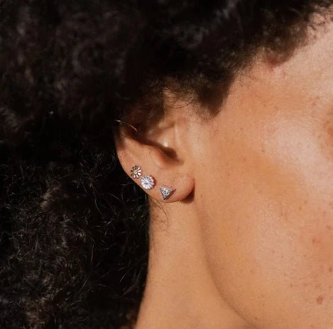 Daisy London Sterling Silver Bloom Stud Earrings - MococoDaisy LondonST01_SLVEarrings