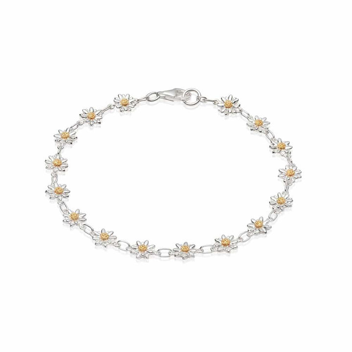 Daisy London Sterling Silver Daisy Chain Bracelet