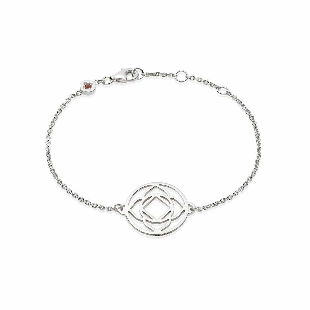 Daisy London Sterling Silver Chakra Bracelet