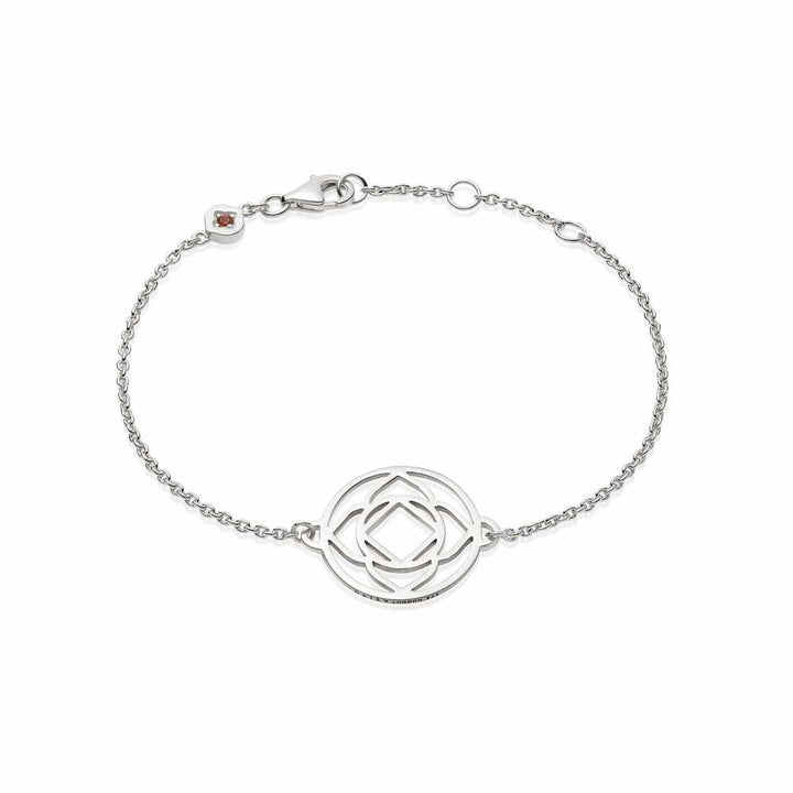 Daisy London Sterling Silver Chakra Bracelet
