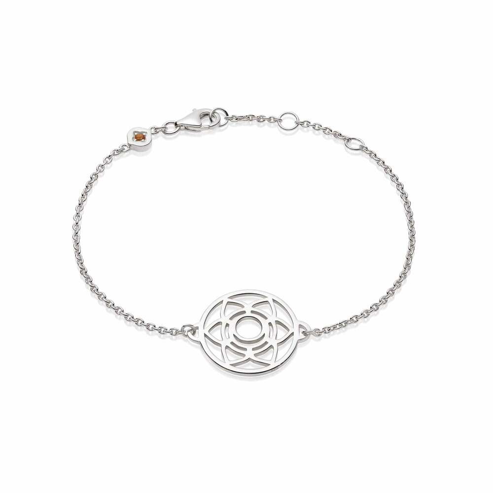 Daisy London Sterling Silver Chakra Bracelet Additional Image - 1