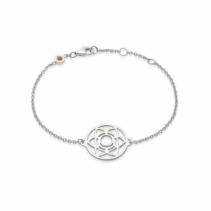 Daisy London Sterling Silver Chakra Bracelet Additional Image - 1