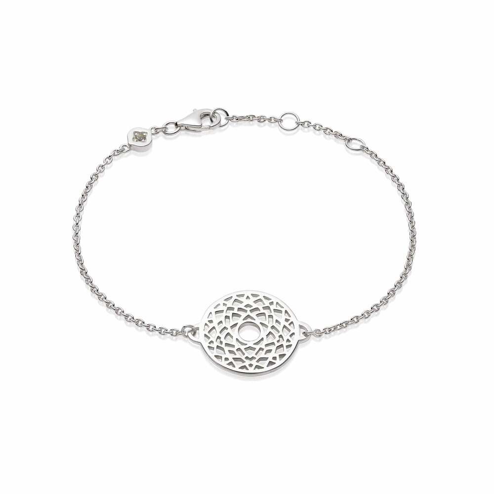 Daisy London Sterling Silver Chakra Bracelet Additional Image - 2
