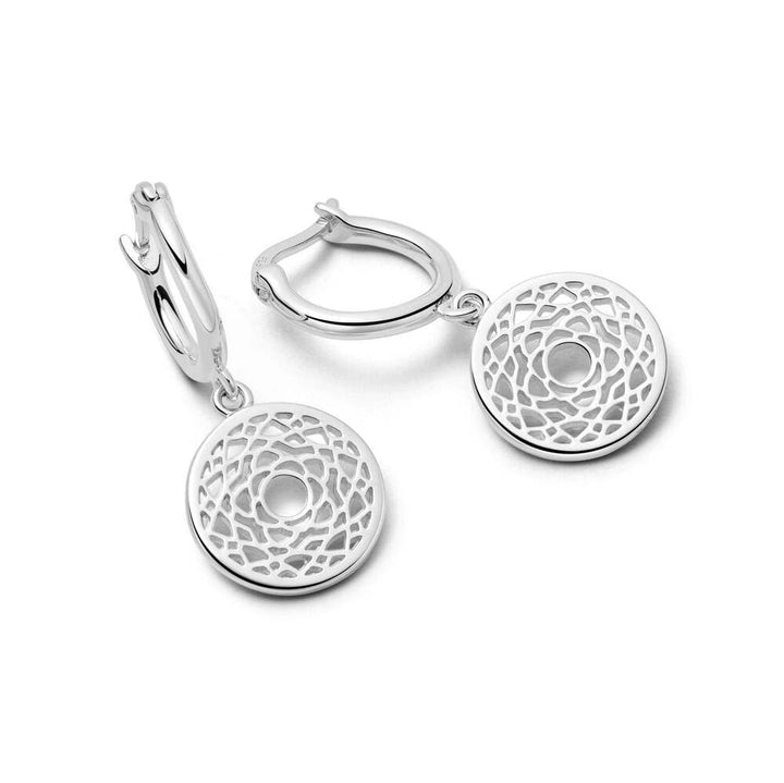 Daisy London Sterling Silver Chakra Earrings Additional Image - 4