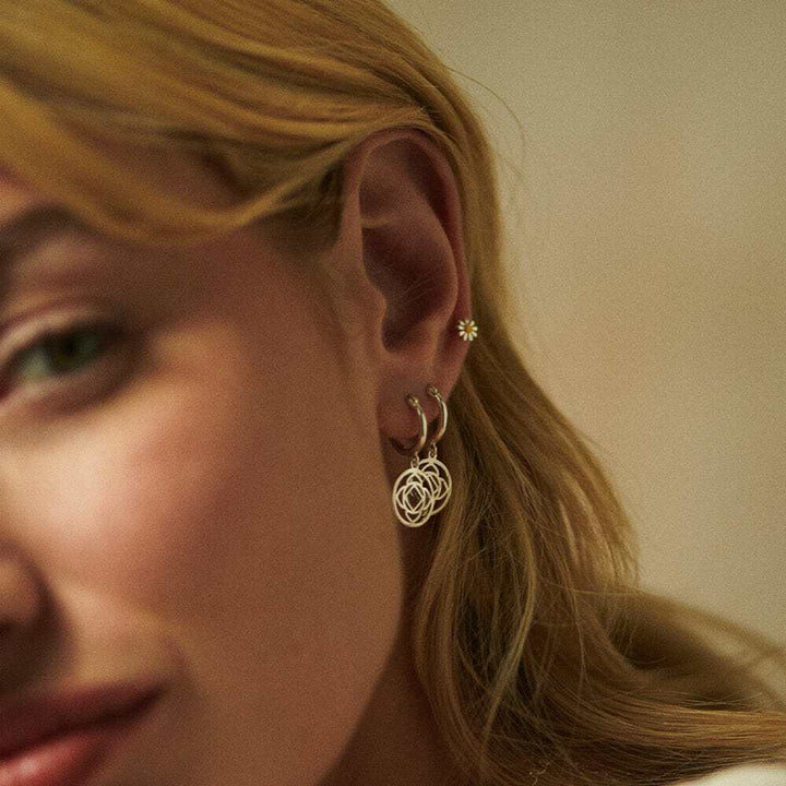 Daisy London Sterling Silver Chakra Earrings Additional Image - 14