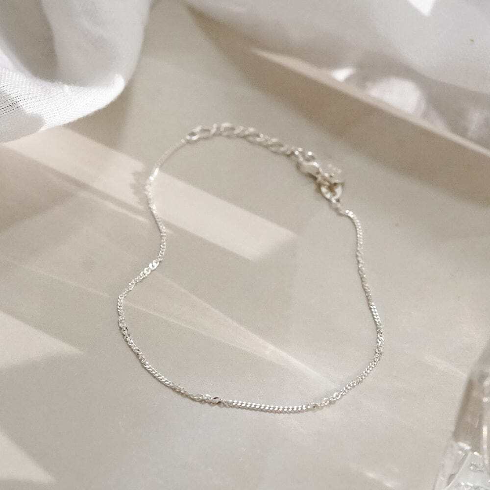 Daisy London Sterling Silver Estee Lalonde Forever Chain Necklace Additional Image - 4