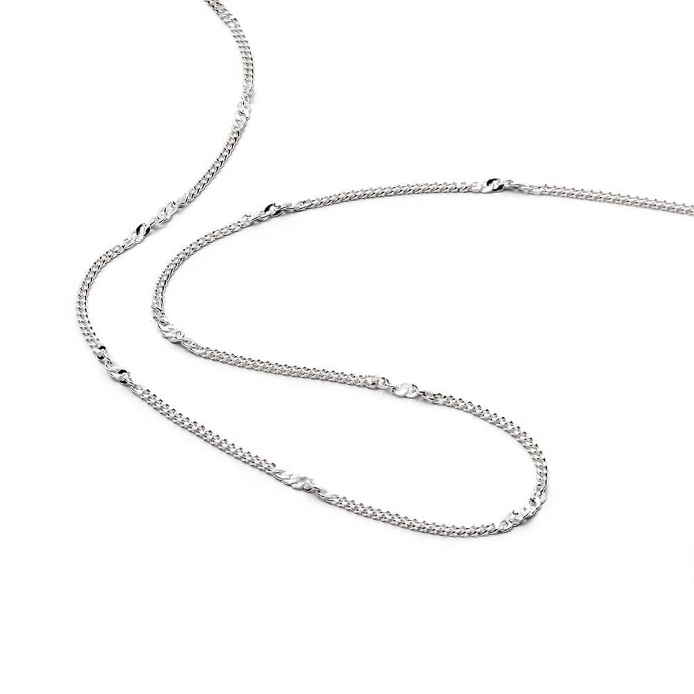 Daisy London Sterling Silver Estee Lalonde Forever Chain Necklace