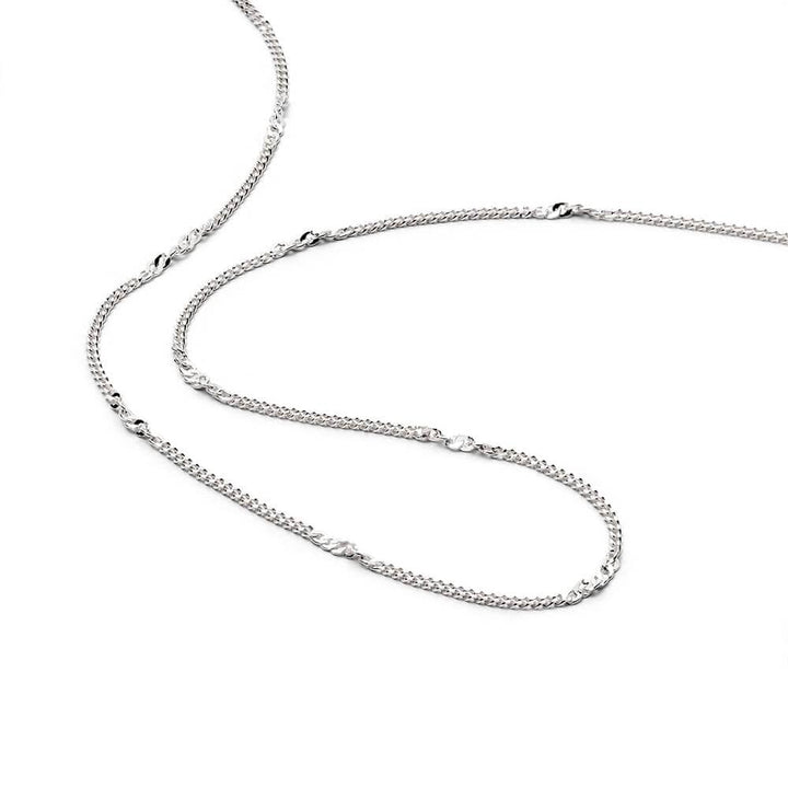 Daisy London Sterling Silver Estee Lalonde Forever Chain Necklace