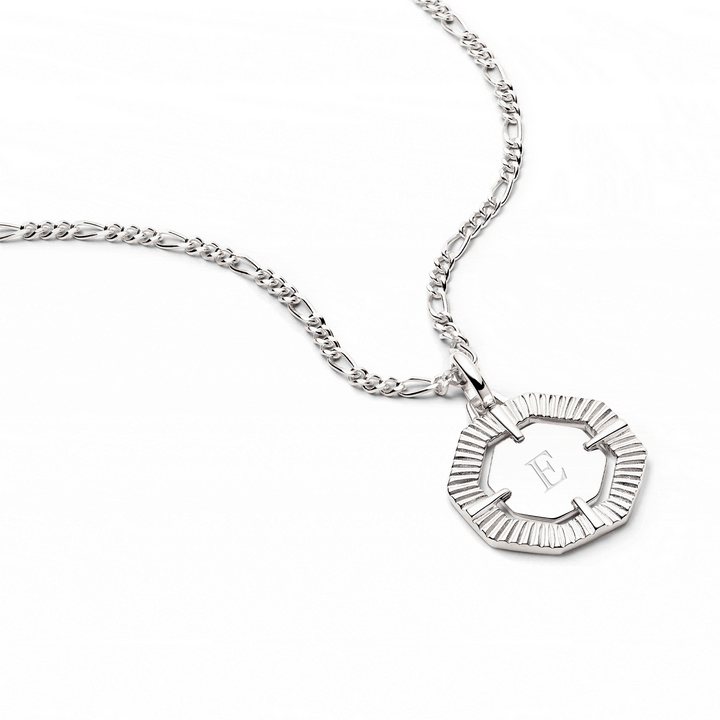 Daisy London Sterling Silver Estee Lalonde Octagonal Necklace