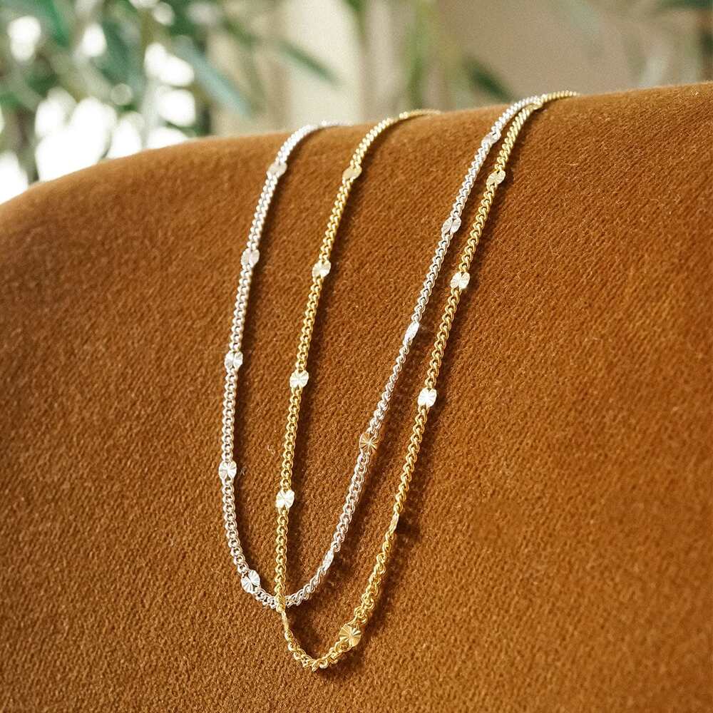 Daisy London Sterling Silver Estee Lalonde Sunburst Chain Necklace Additional Image - 4
