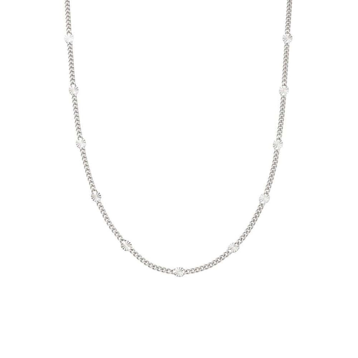 Daisy London Sterling Silver Estee Lalonde Sunburst Chain Necklace Additional Image - 5
