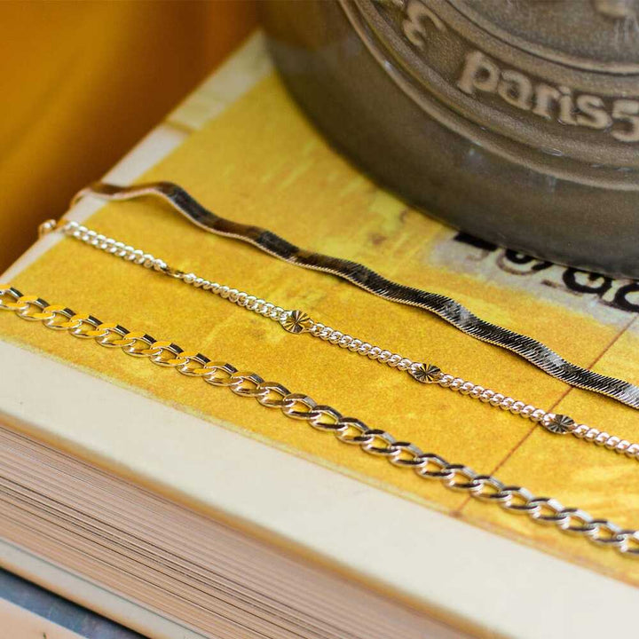 Daisy London Sterling Silver Estee Lalonde Wavy Snake Bracelet Additional Image - 2