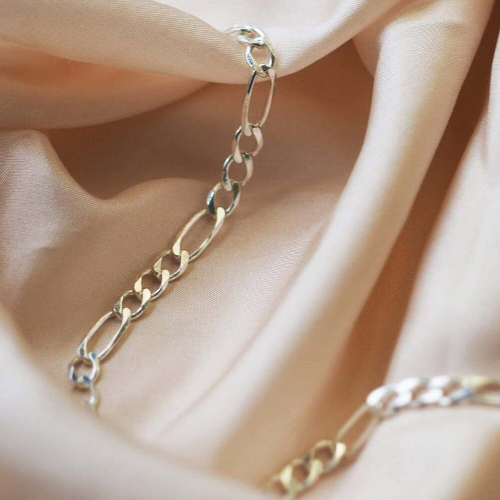 Daisy London Sterling Silver Estee Lalonde Figaro Chain Bracelet Additional Image - 2