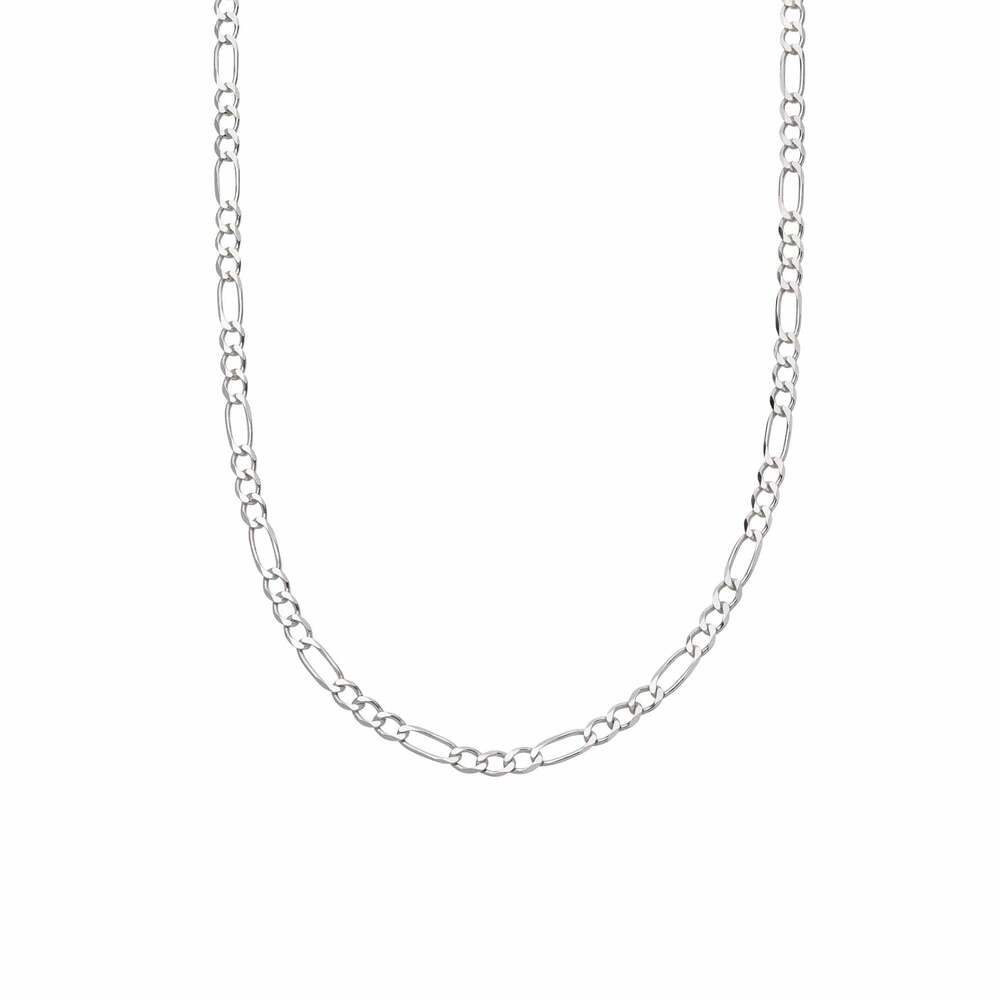 Daisy London Sterling Silver Estee Lalonde Figaro Chain Necklace