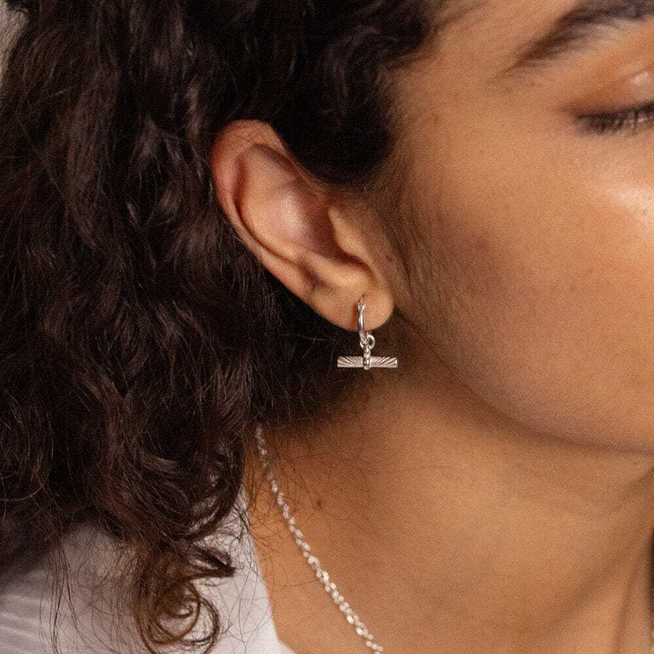 Daisy London Sterling Silver Estee Lalonde Must-Have T Bar Layering Set Additional Image - 1