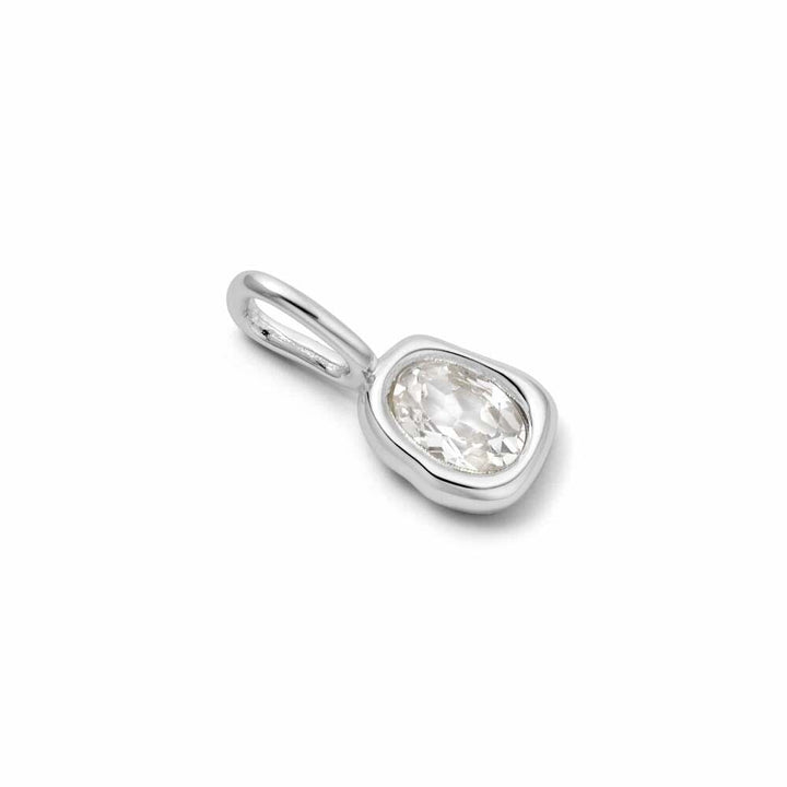 Daisy London Sterling Silver Estee Lalonde Sapphire Charm Pendant