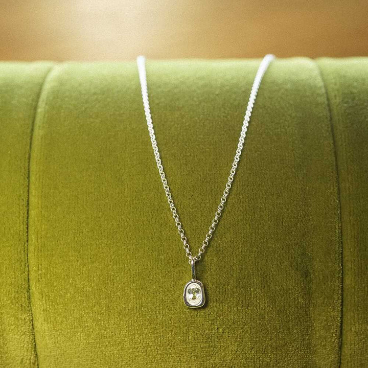 Daisy London Sterling Silver Estee Lalonde Sapphire Charm Pendant Additional Image - 1
