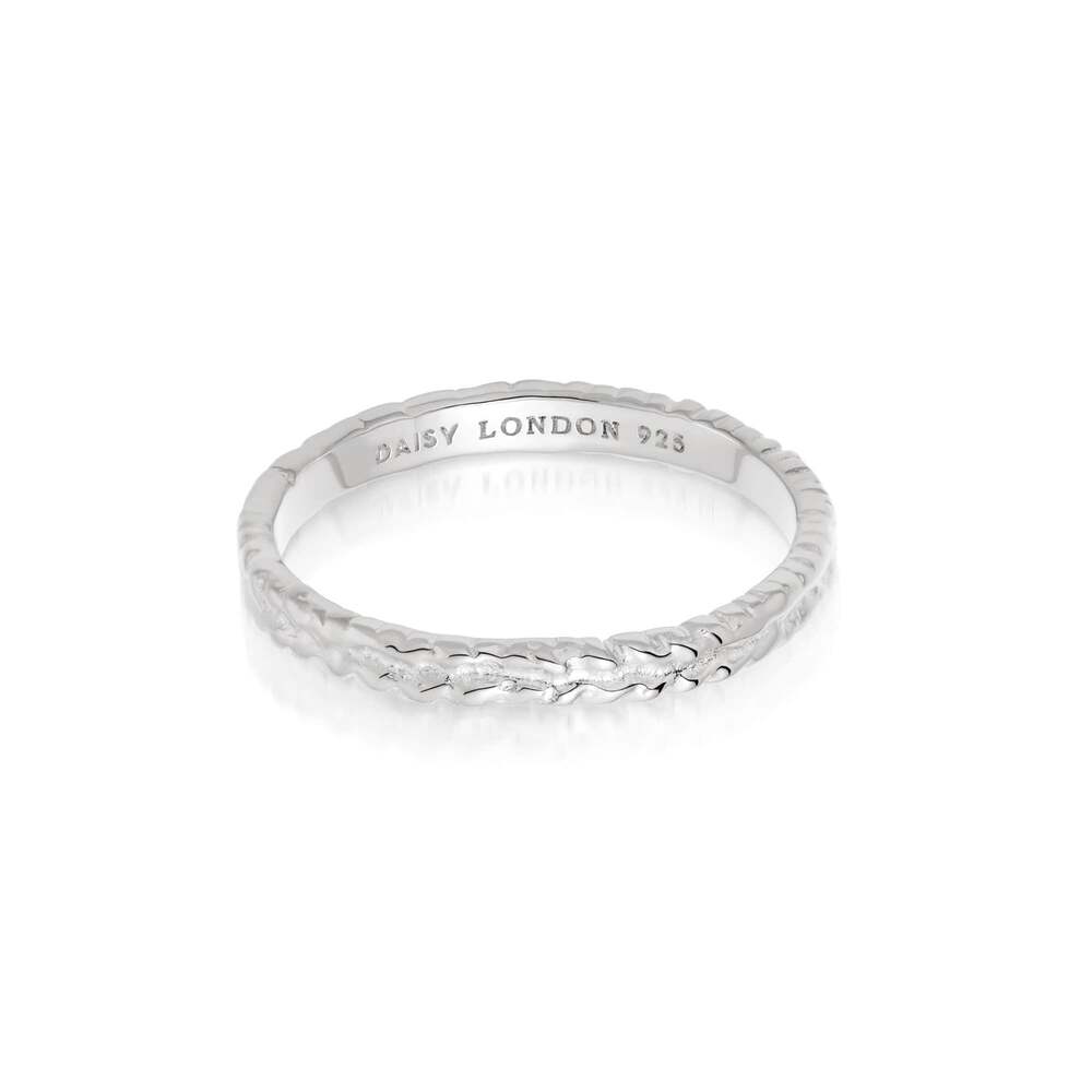 Daisy London Sterling Silver Estee Lalonde Thea Stacking Ring