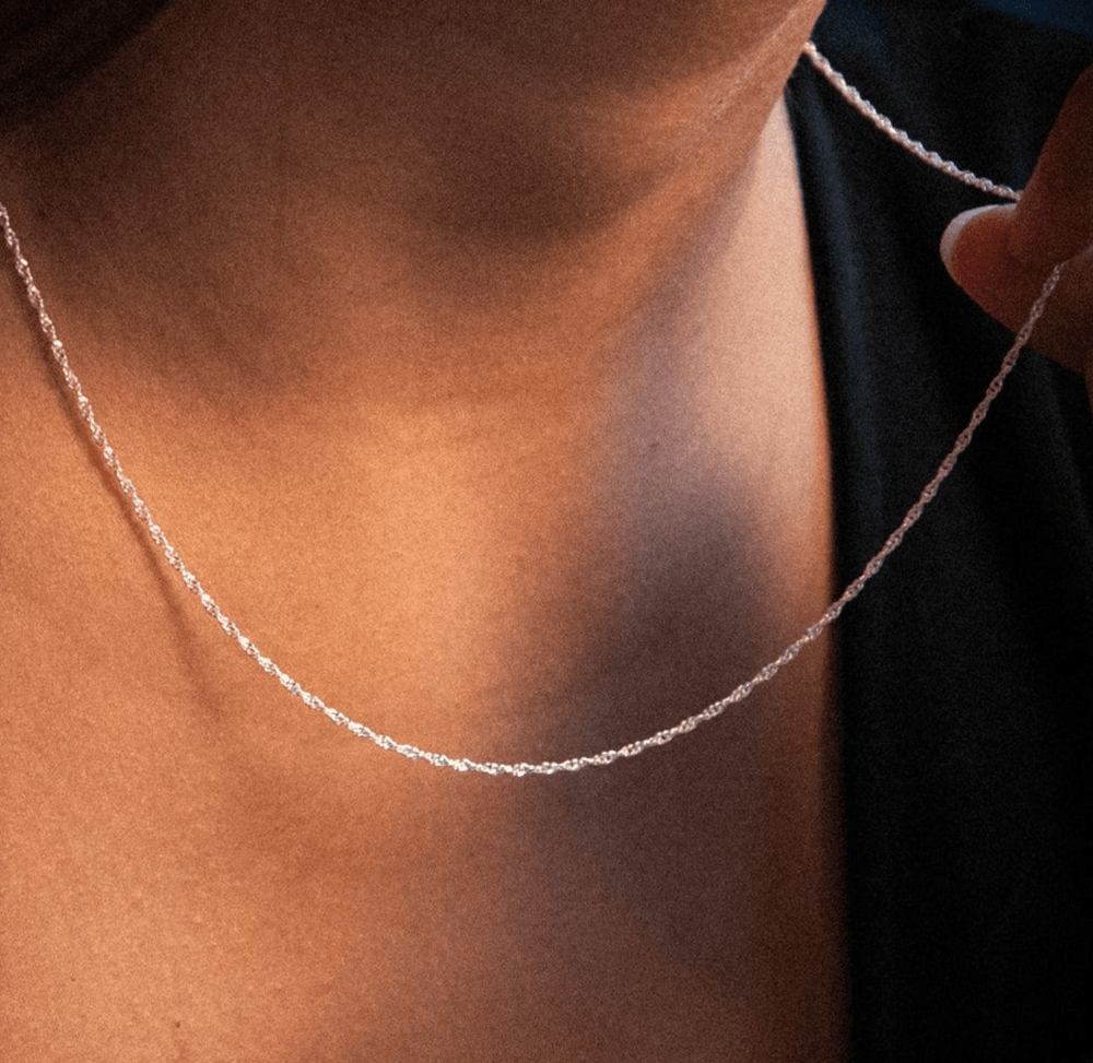 Daisy London Sterling Silver Fine Chain Necklace - MococoDaisy LondonFCSING_SLVNecklaces